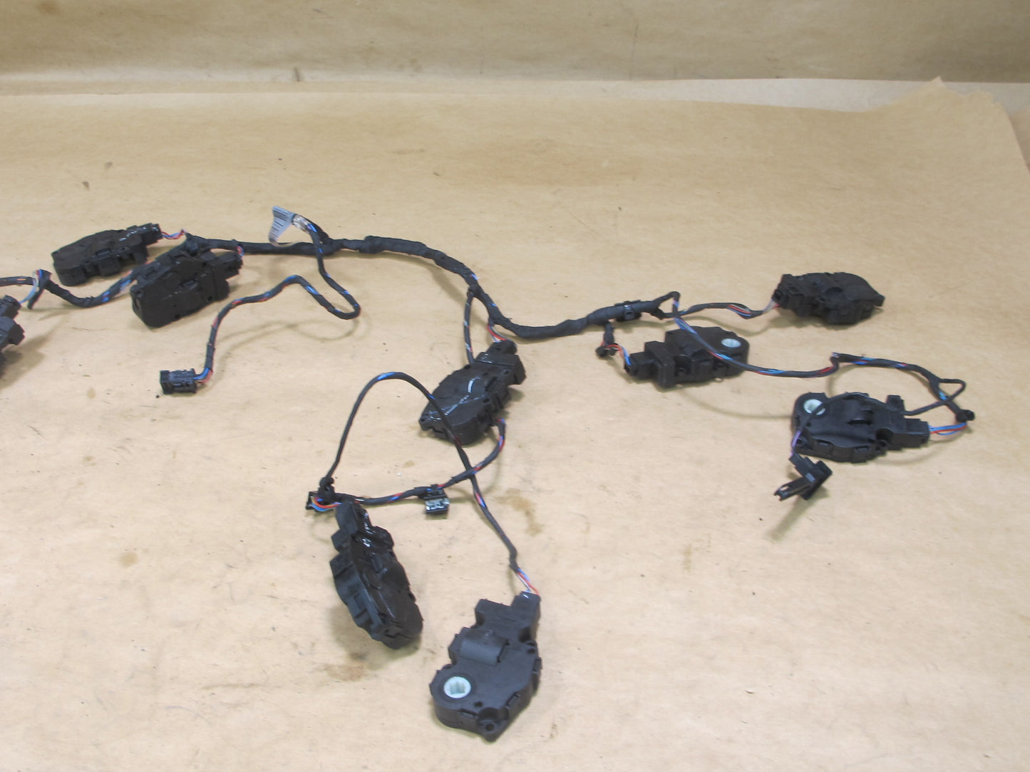 2008-2014 BMW E71 X6 A/C HEATER FLAP DOOR ACTUATOR MOTOR WIRING SET