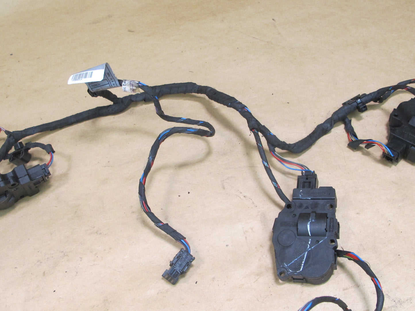 2008-2014 BMW E71 X6 A/C HEATER FLAP DOOR ACTUATOR MOTOR WIRING SET