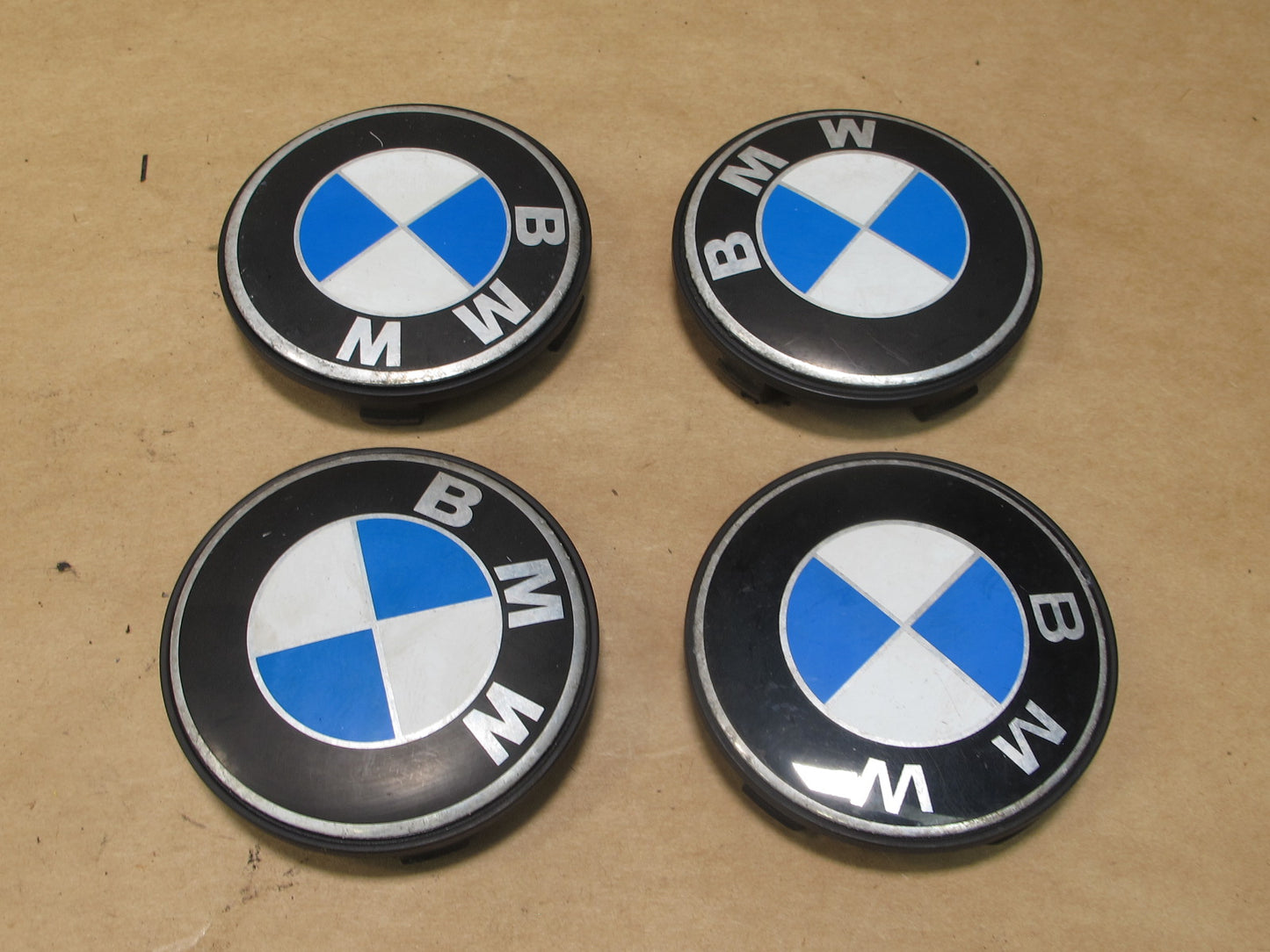 2008-2014 BMW E71 X6 WHEEL HUB CENTER CAP COVER SET OF 4