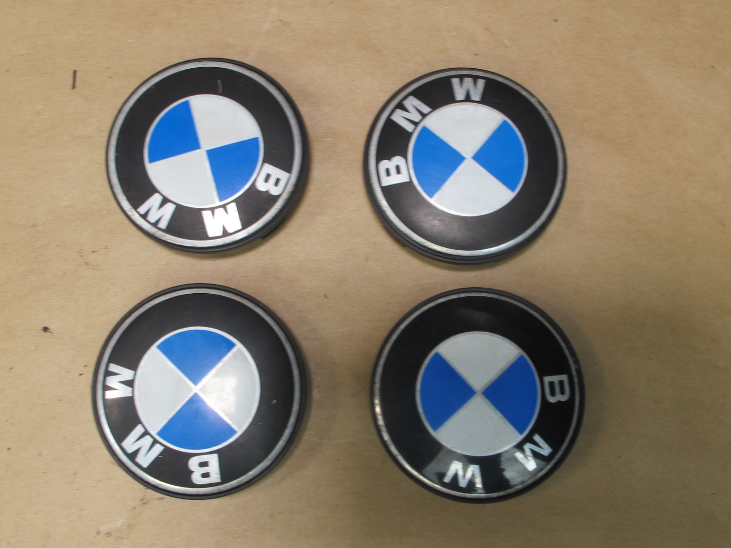 2008-2014 BMW E71 X6 WHEEL HUB CENTER CAP COVER SET OF 4