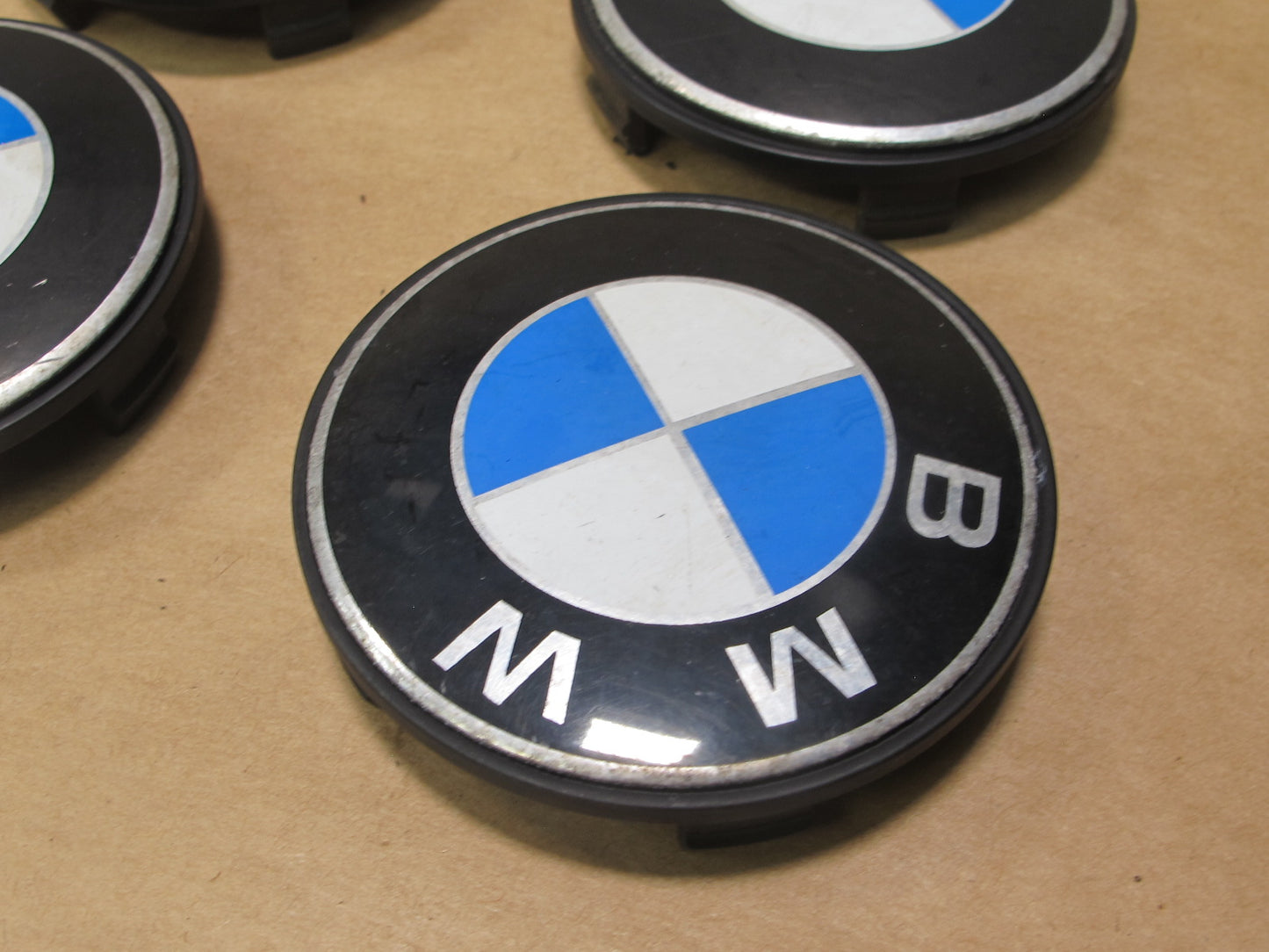 2008-2014 BMW E71 X6 WHEEL HUB CENTER CAP COVER SET OF 4