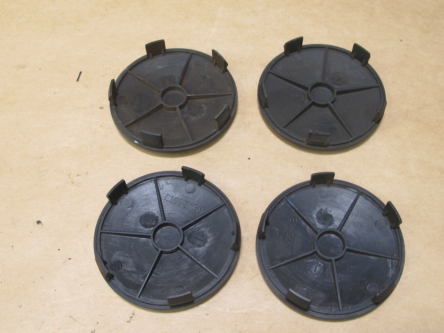 2008-2014 BMW E71 X6 WHEEL HUB CENTER CAP COVER SET OF 4