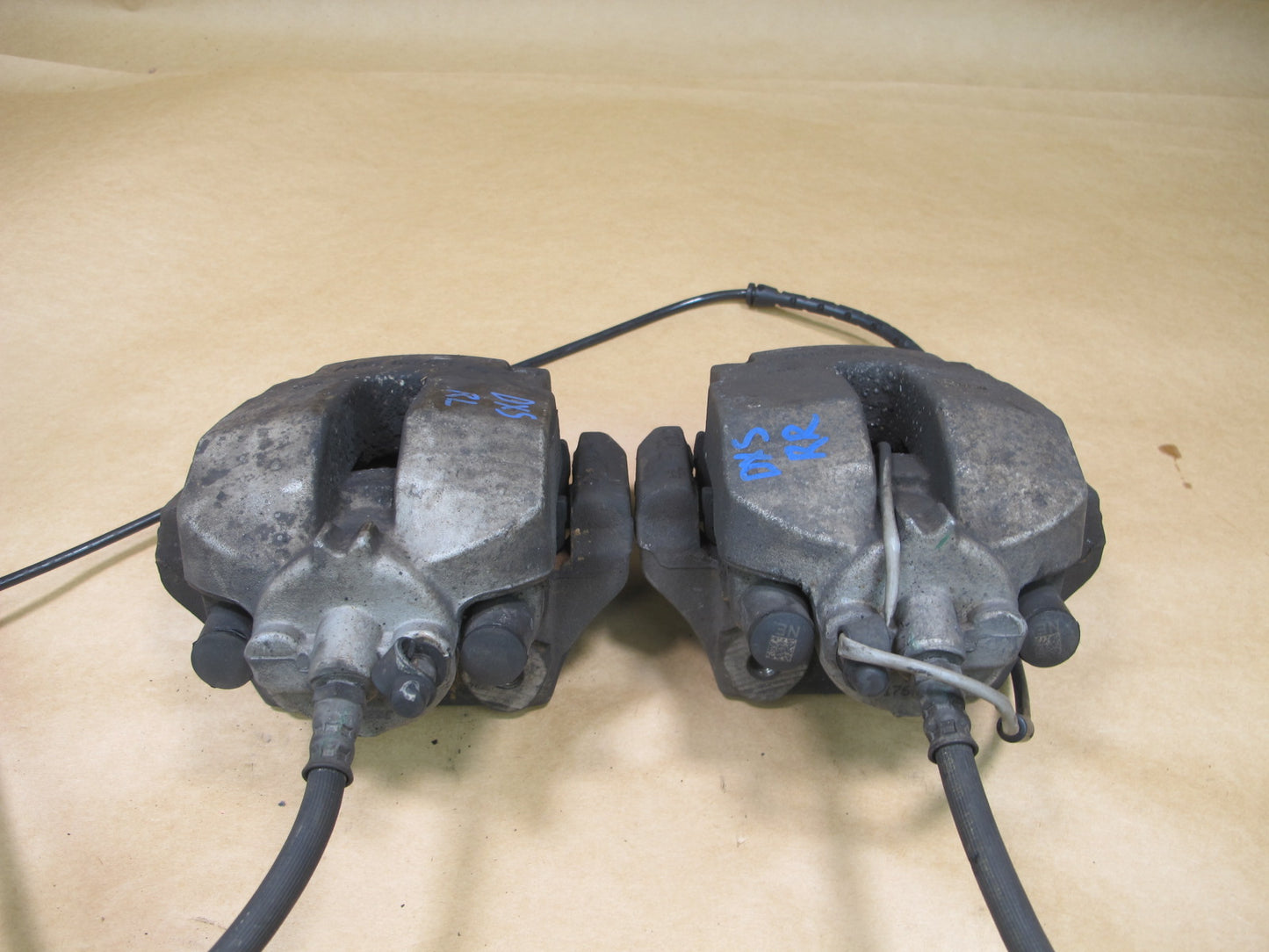 2008-2014 BMW E71 X6 AWD REAR LEFT & RIGHT BRAKE CALIPER SET OF 2