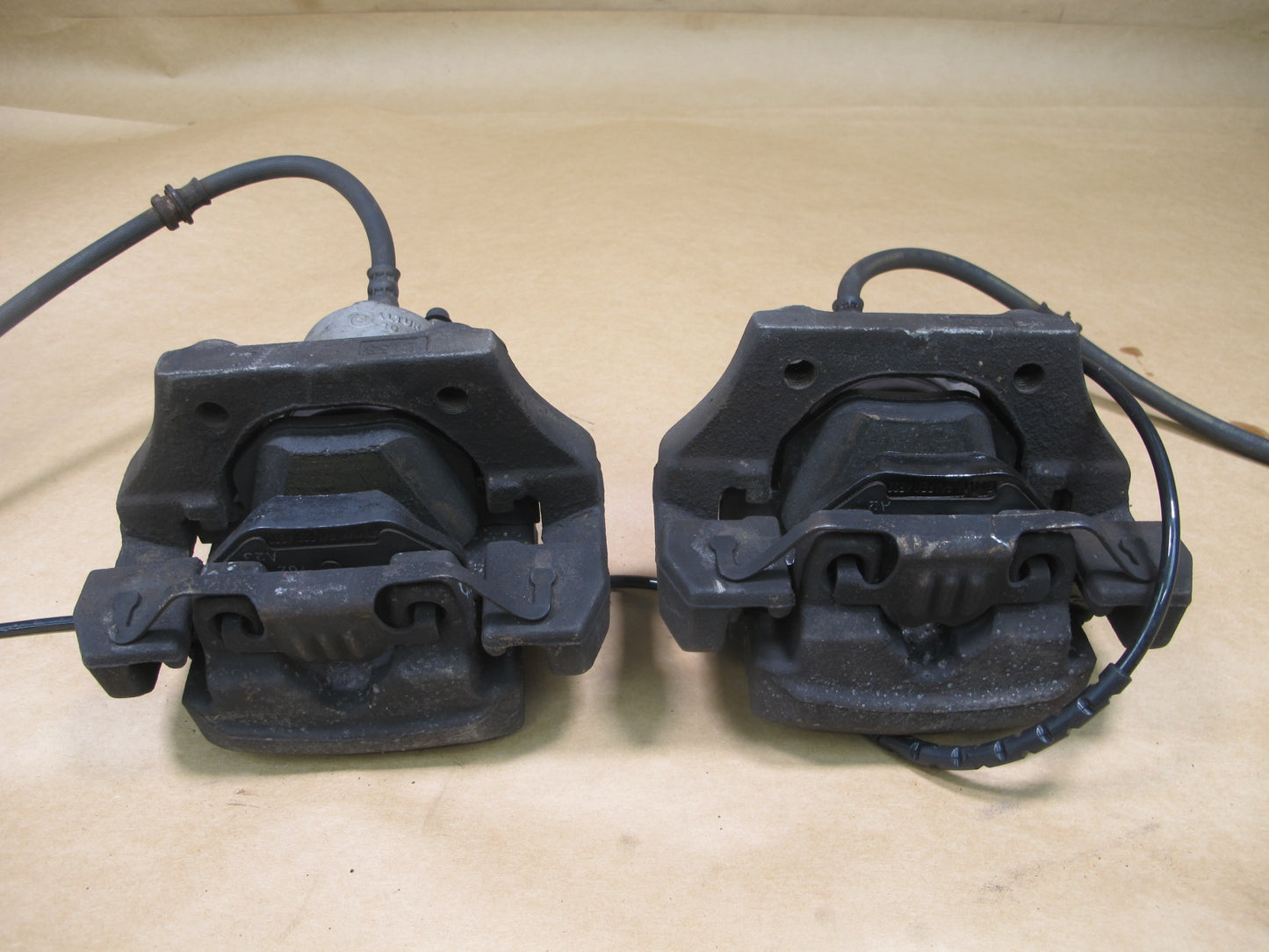 2008-2014 BMW E71 X6 AWD REAR LEFT & RIGHT BRAKE CALIPER SET OF 2