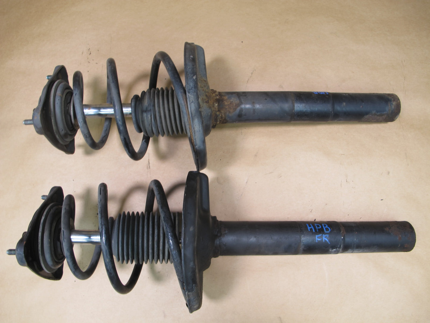 1997-2004 PORSCHE BOXSTER 986 FRONT LEFT & RIGHT SHOCK ABSORBER SET OF 2