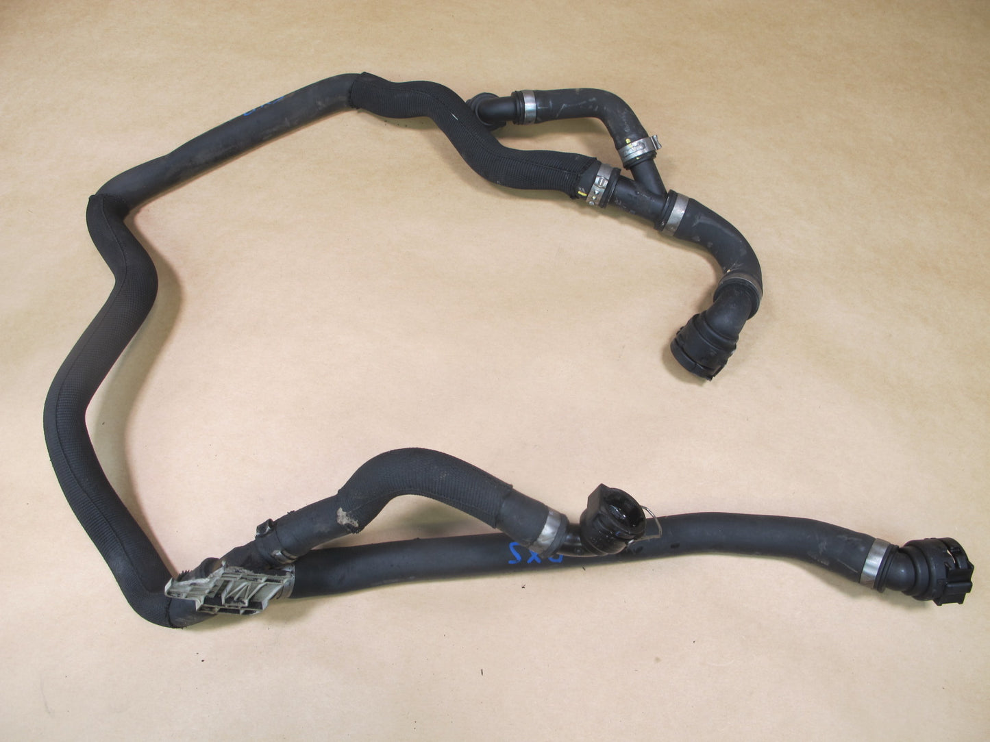 2008-2014 BMW E71 X6 N55 ENGINE COOLING HOSE PIPE LINE SET