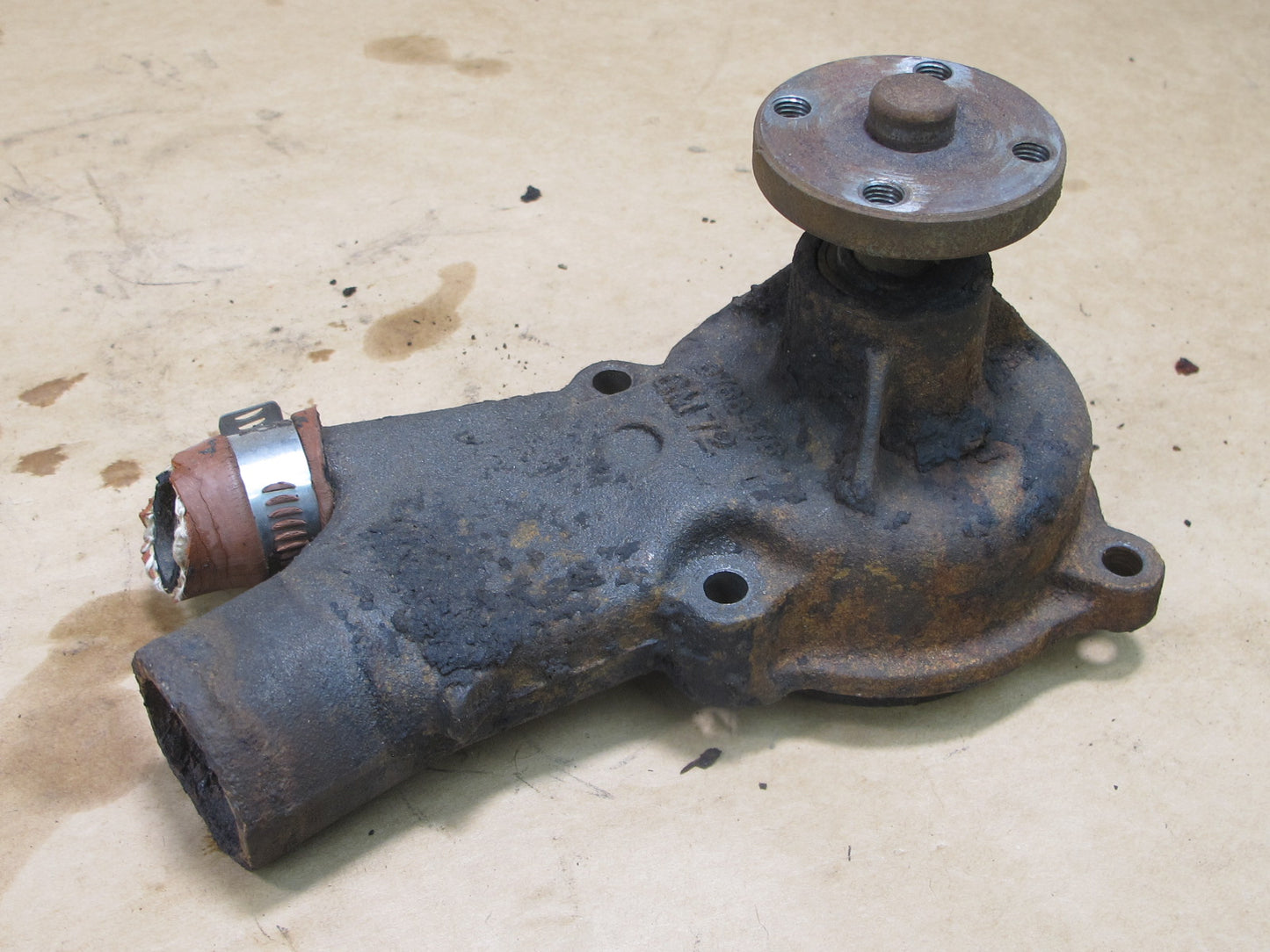 64-66 CHEVROLET C10 PICKUP 3.8L 230CU ENGINE WATER PUMP OEM