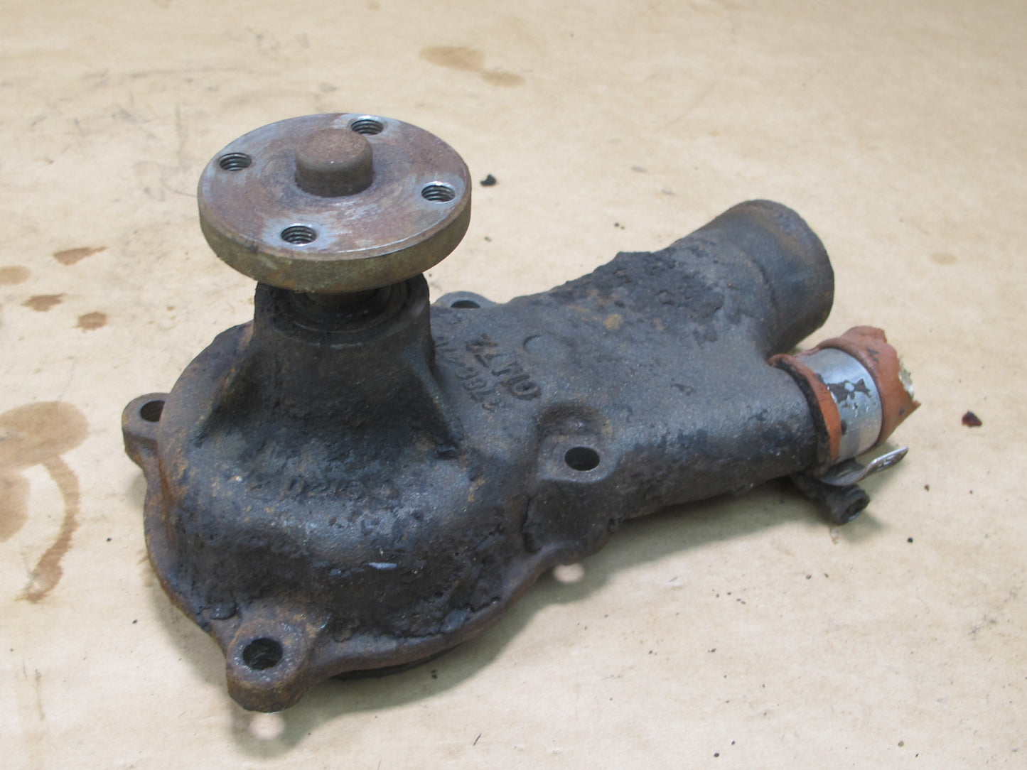 64-66 CHEVROLET C10 PICKUP 3.8L 230CU ENGINE WATER PUMP OEM