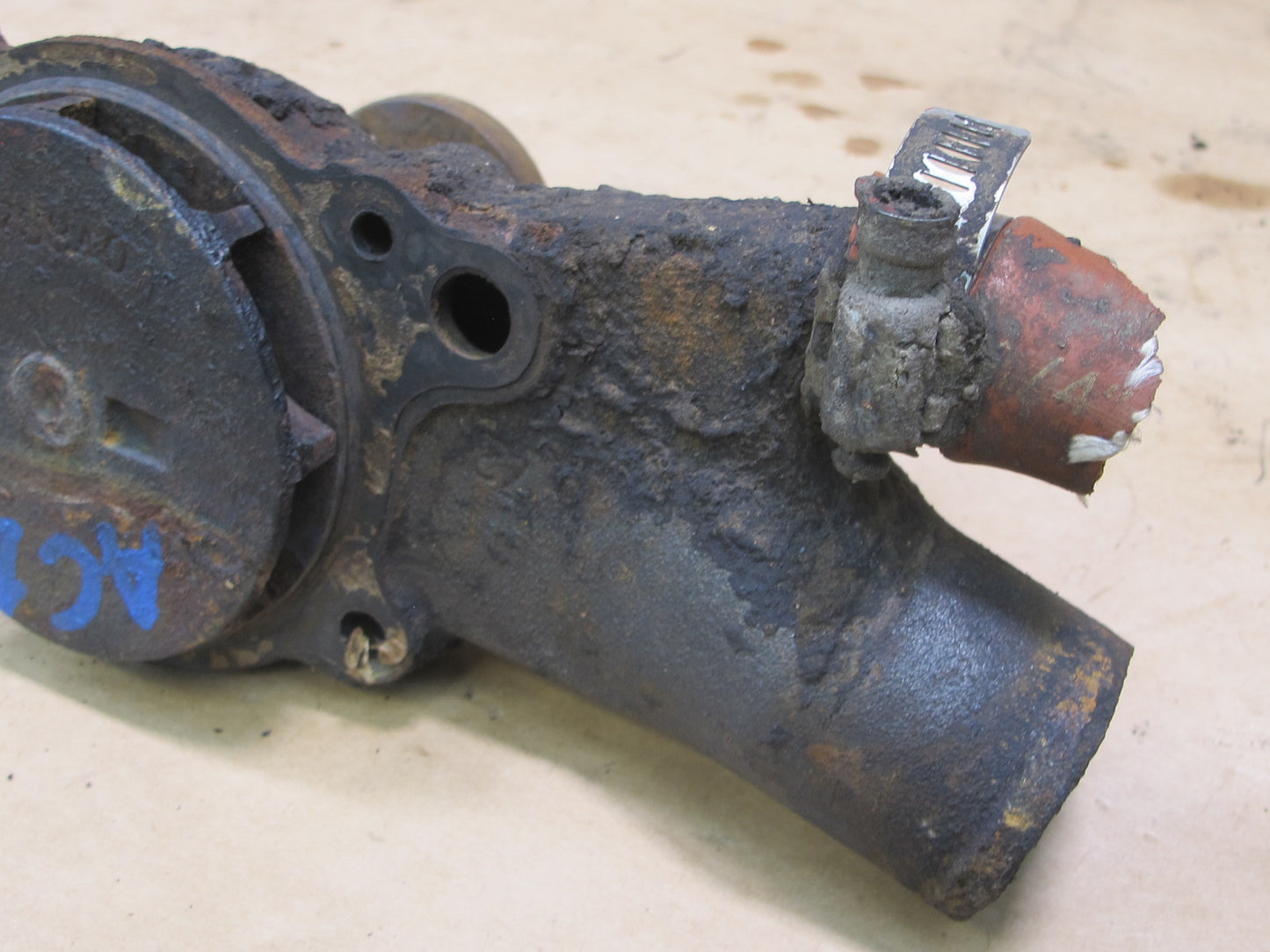 64-66 CHEVROLET C10 PICKUP 3.8L 230CU ENGINE WATER PUMP OEM