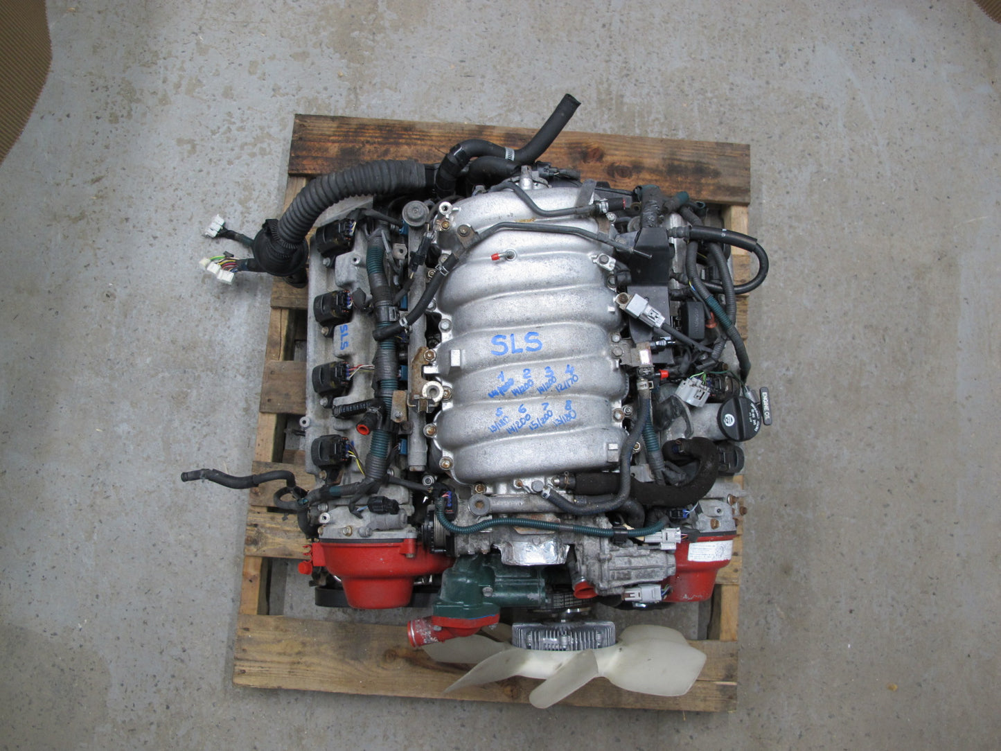 98-00 LEXUS GS400 LS400 1UZFE VIN H 5TH DIGIT COMPLETE ENGINE MOTOR OEM