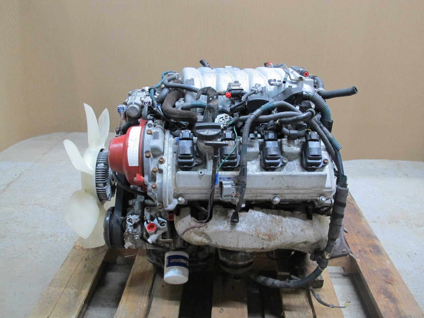 98-00 LEXUS GS400 LS400 1UZFE VIN H 5TH DIGIT COMPLETE ENGINE MOTOR OEM