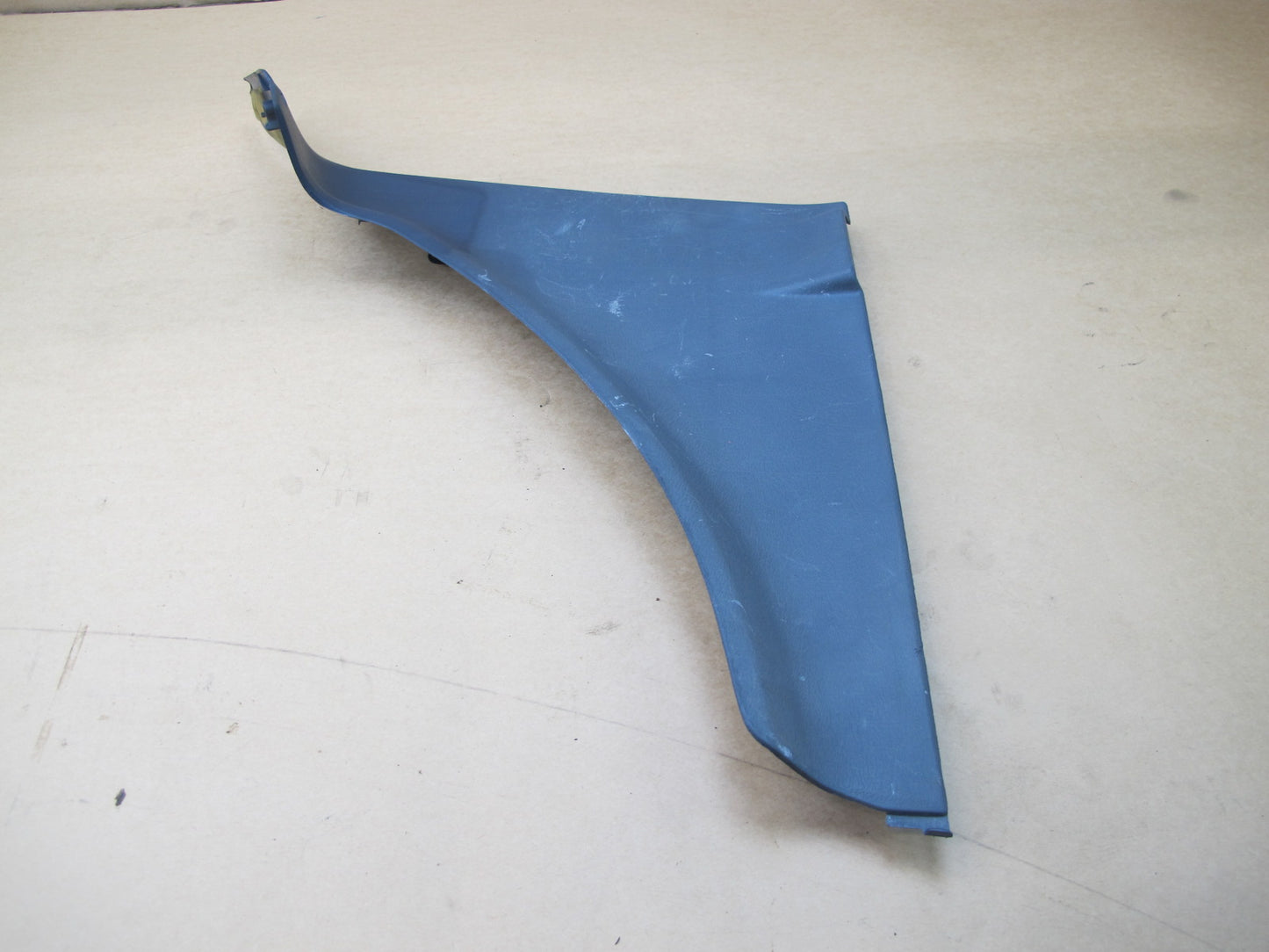 86-88 MAZDA RX7 SET OF 2 LEFT & RIGHT LOWER B PILLAR TRIM COVER BLUE OEM