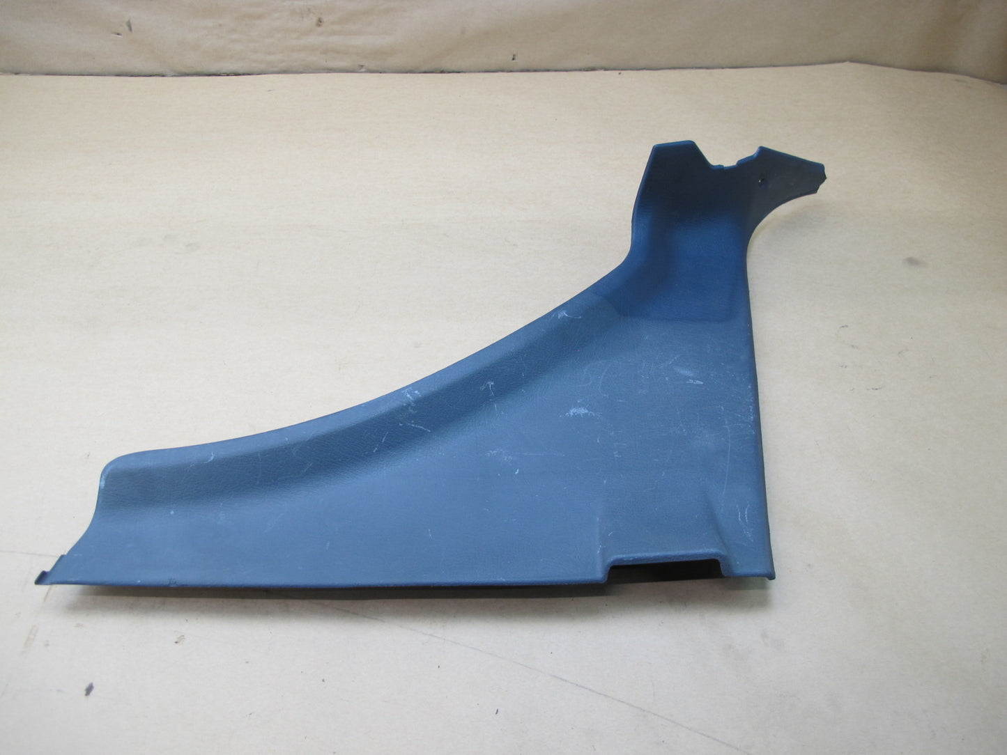 86-88 MAZDA RX7 SET OF 2 LEFT & RIGHT LOWER B PILLAR TRIM COVER BLUE OEM