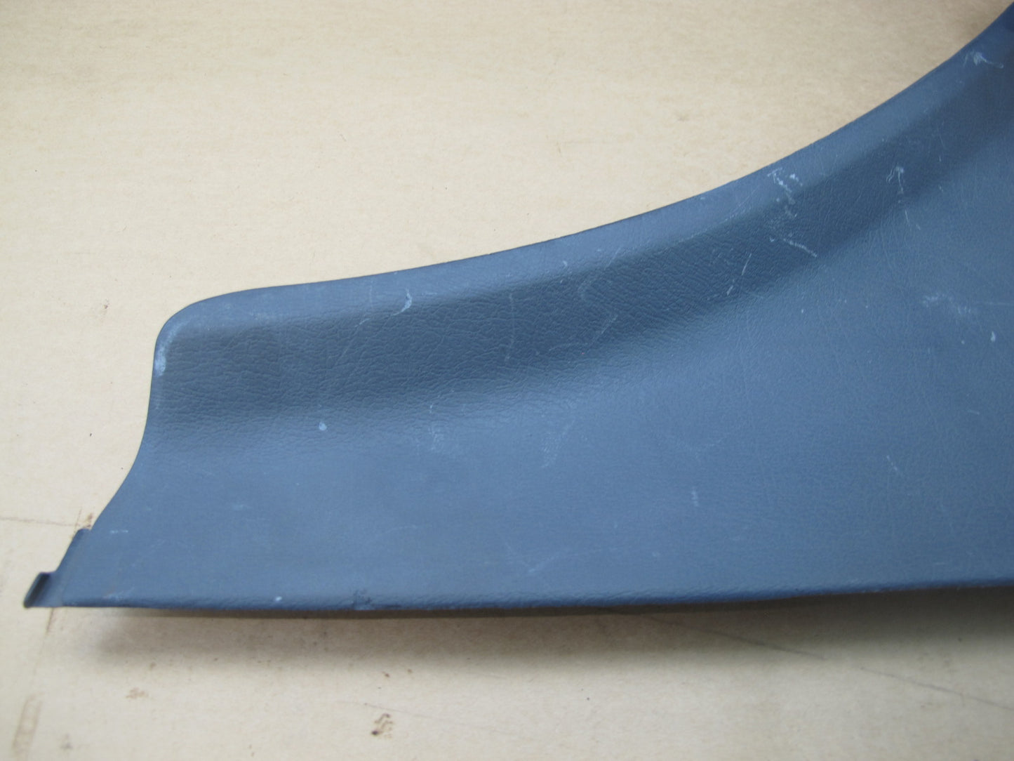 86-88 MAZDA RX7 SET OF 2 LEFT & RIGHT LOWER B PILLAR TRIM COVER BLUE OEM