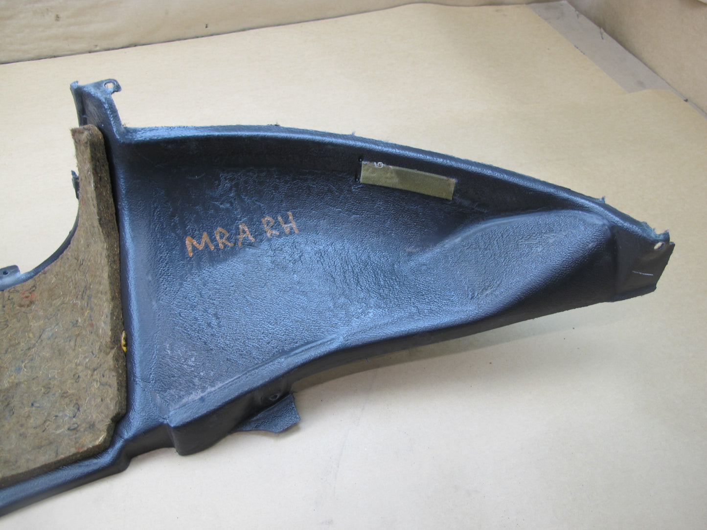 86-88 MAZDA RX7 SET OF 2 RIGHT & LEFT TRUNK CARPET TRIM COVER OEM