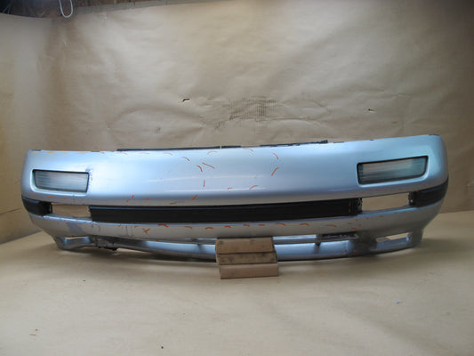 86-88 MAZDA RX7 FRONT BUMPER COVER ARCTIC SILVER OEM