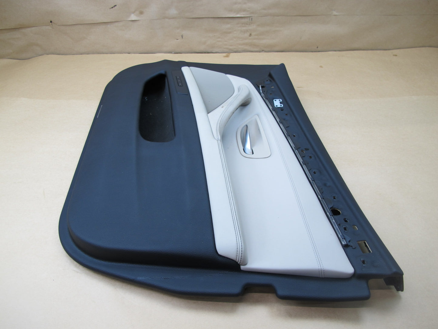 11-16 BMW F10 5-SERIES SET OF 2 FRONT LEFT & RIGHT DOOR INTERIOR PANEL NAPPA