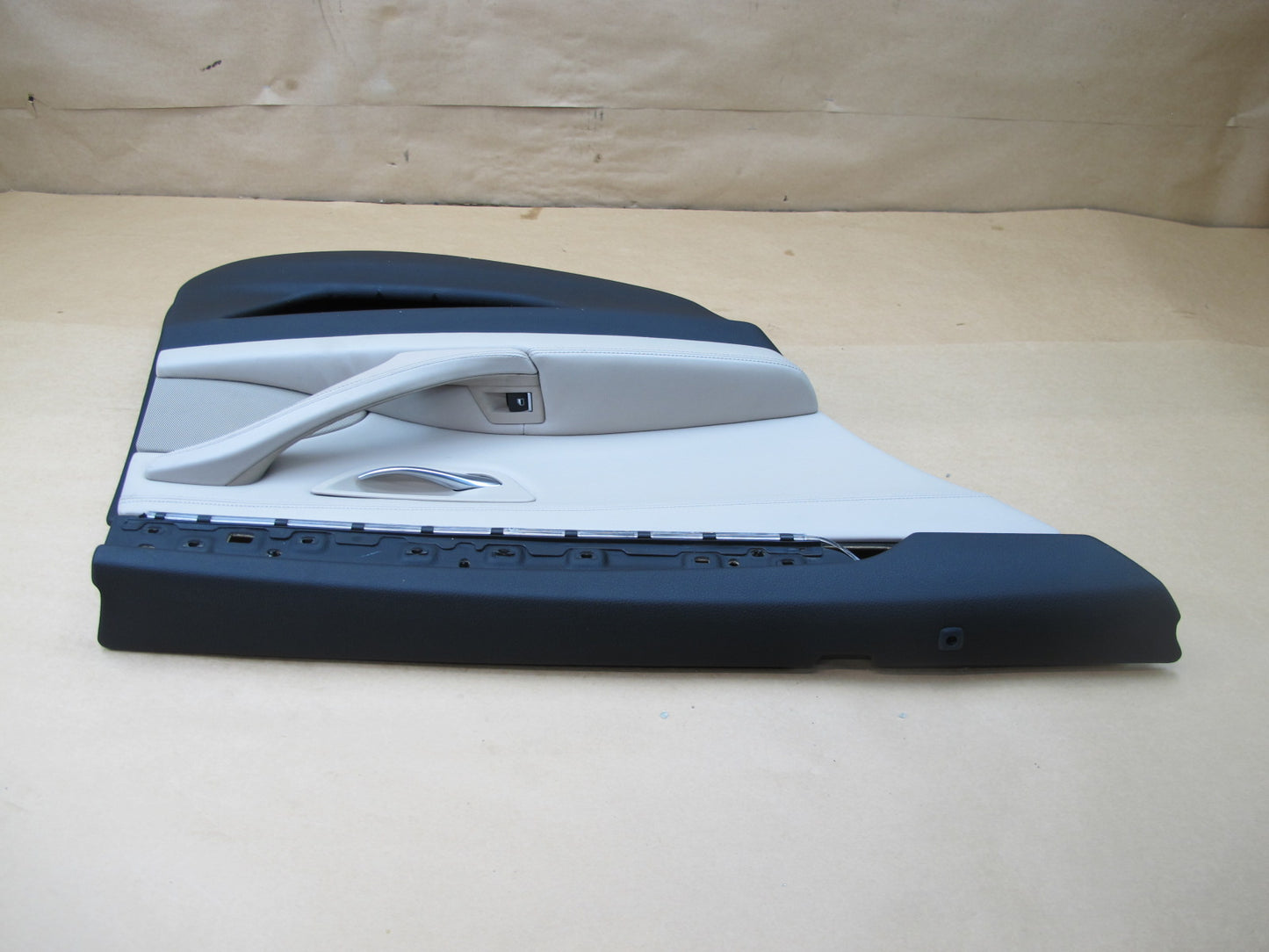 11-16 BMW F10 5-SERIES SET OF 2 REAR LEFT & RIGHT DOOR INTERIOR PANEL NAPPA