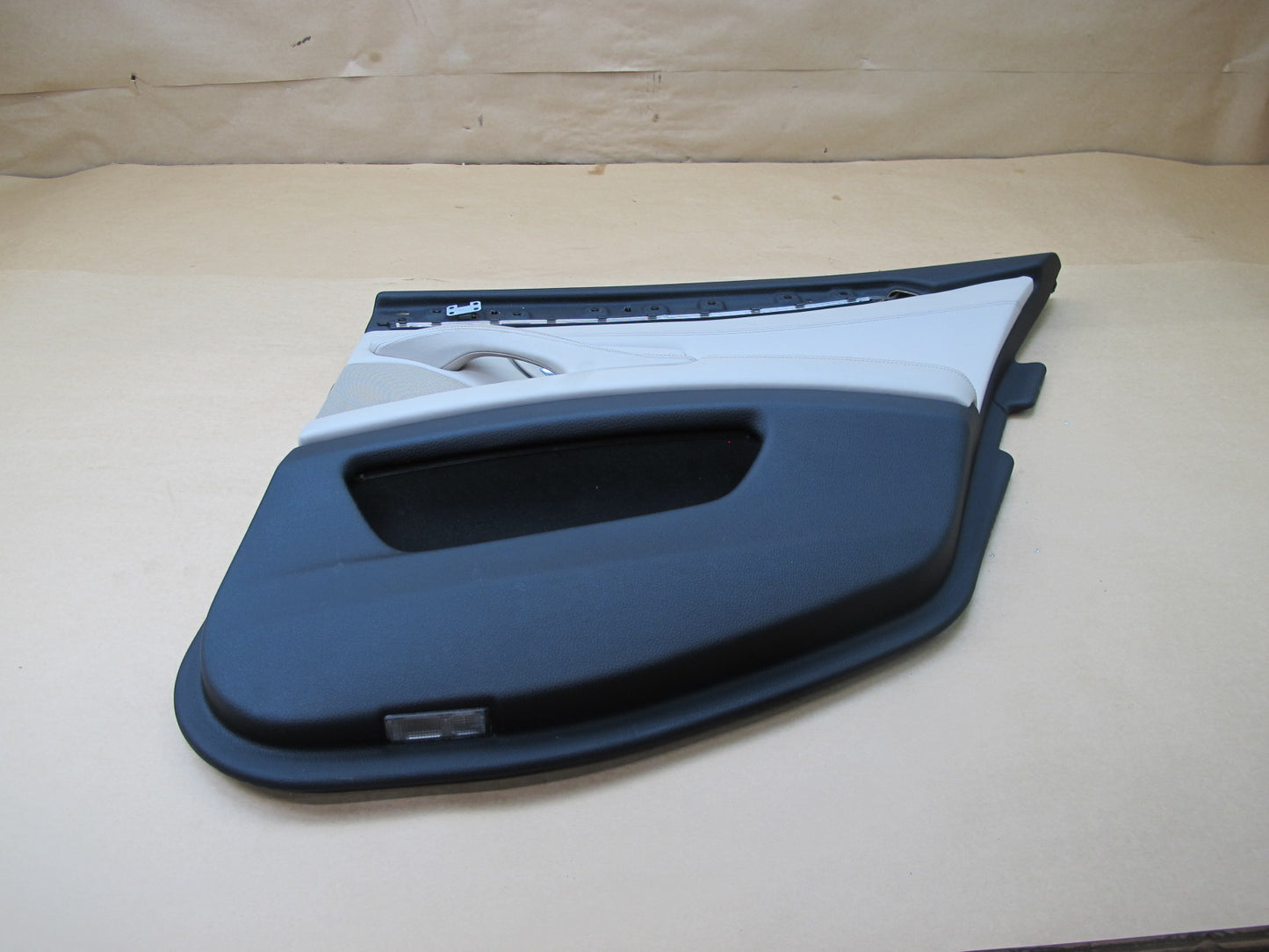 11-16 BMW F10 5-SERIES SET OF 2 REAR LEFT & RIGHT DOOR INTERIOR PANEL NAPPA