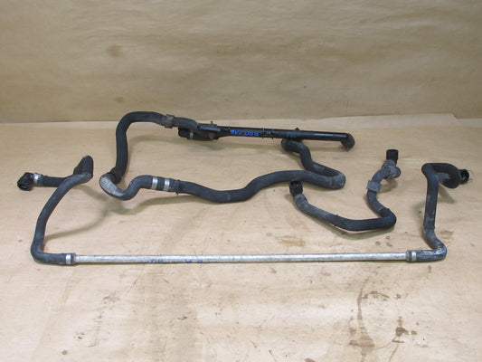 11-16 BMW F10 5-SERIES N55 ENGINE  COOLING HOSE PIPE LINE SET OEM