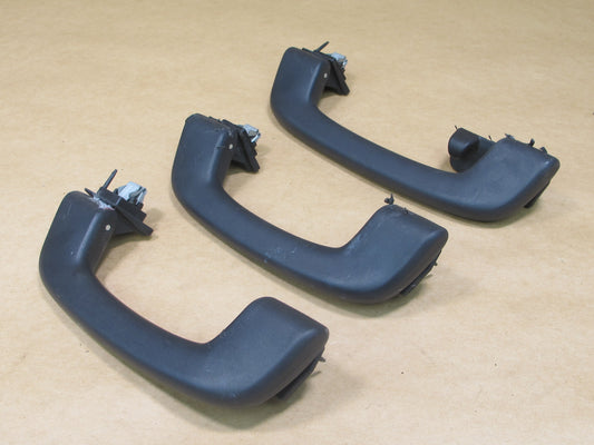 11-16 BMW F10 5-SERIES SET OF 4 OVERHEAD INTERIOR GRAB HANDLE BLACK OEM