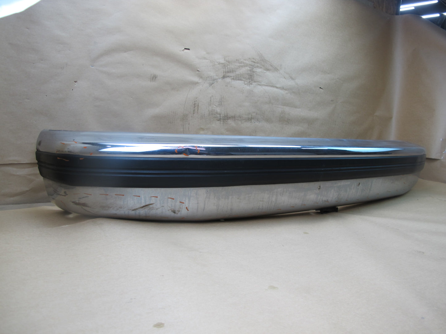 92-97 FORD F-150 FRONT BUMPER COVER PANEL CHROME OEM