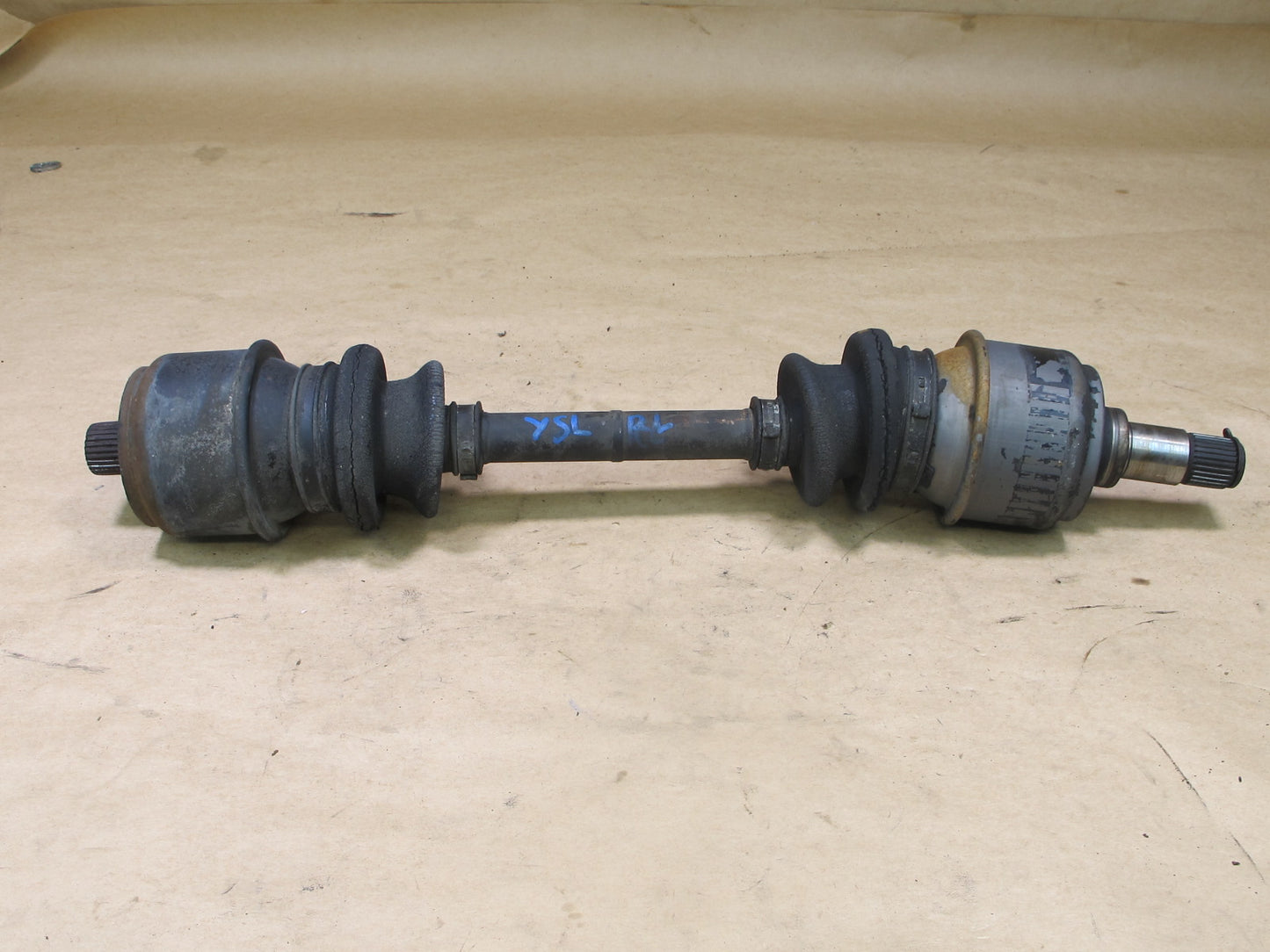 73-80 MERCEDES R107 SL-CLASS REAR LEFT SUSPENSION AXLE SHAFT OEM