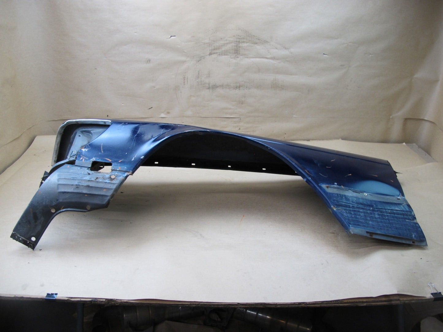 73-85 MERCEDES R107 FRONT LEFT FENDER SHELL COVER PANEL OEM