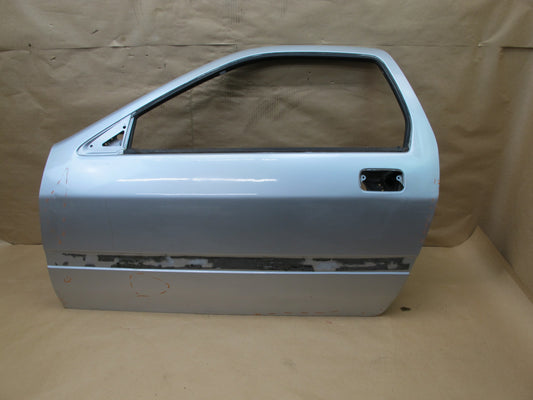 86-88 MAZDA RX7 COUPE LEFT DOOR SHELL PANEL SILVER OEM