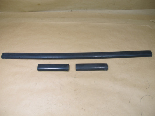 81-85 MERCEDES R107 SET OF 3 REAR BUMPER RUBBER GUARD OEM