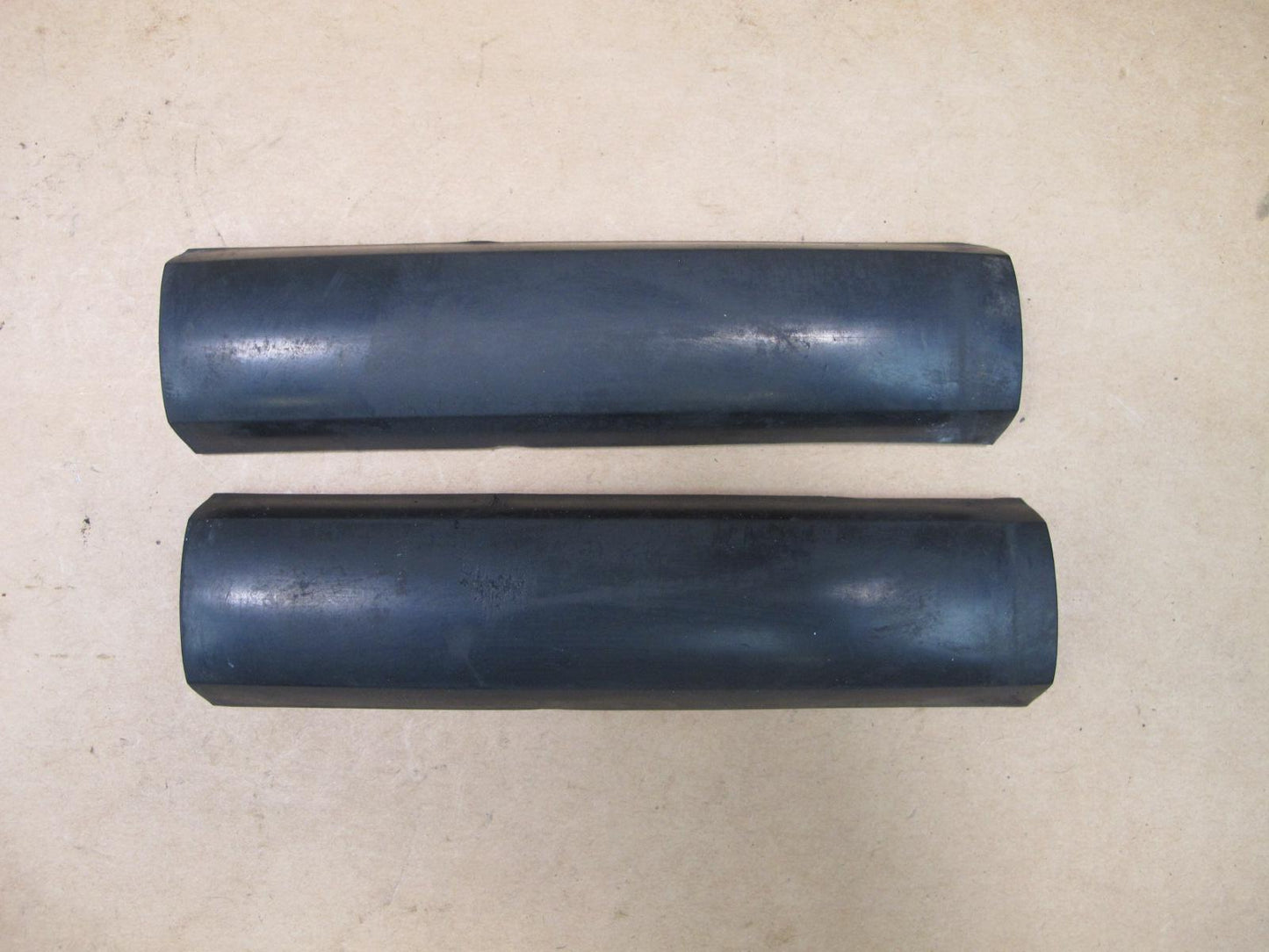 81-85 MERCEDES R107 SET OF 3 REAR BUMPER RUBBER GUARD OEM