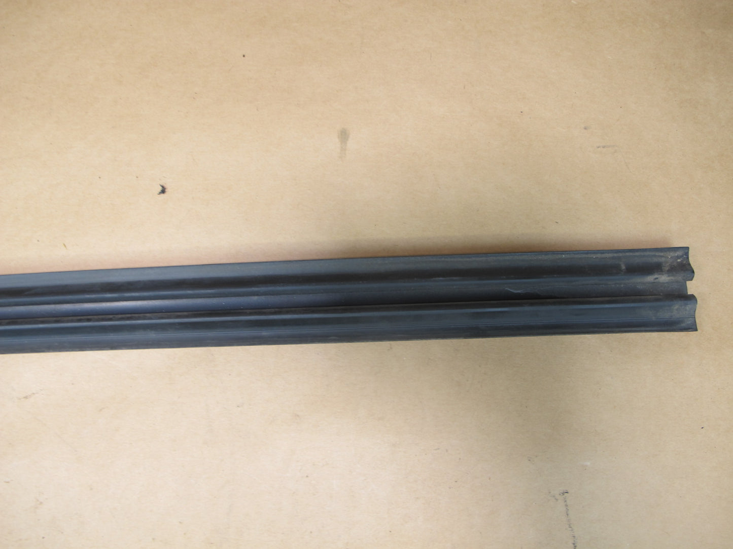 81-85 MERCEDES R107 SET OF 3 REAR BUMPER RUBBER GUARD OEM