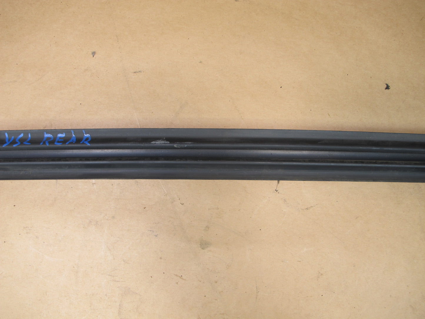 81-85 MERCEDES R107 SET OF 3 REAR BUMPER RUBBER GUARD OEM