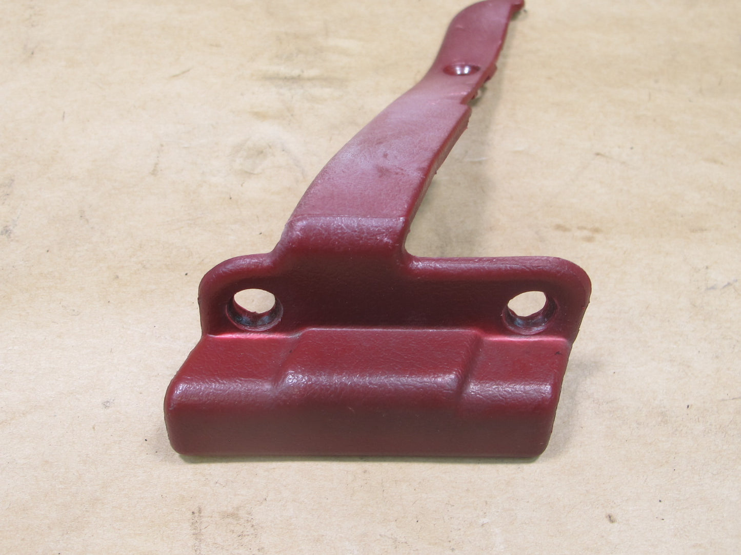 90-93 NISSAN Z32 300ZX SET OF 2 SEAT BELT FINISHER TRIM COVER RED OEM