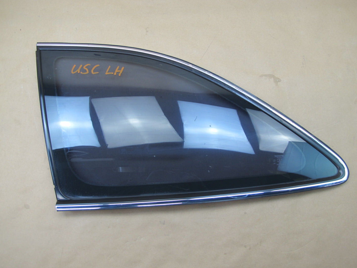 92-00 LEXUS UZZ30L SC300 SC400 REAR LEFT QUARTER GLASS WINDOW OEM