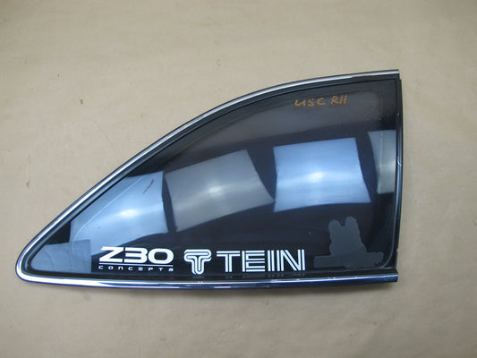 92-00 LEXUS UZZ30L SC300 SC400 REAR RIGHT QUARTER GLASS WINDOW OEM