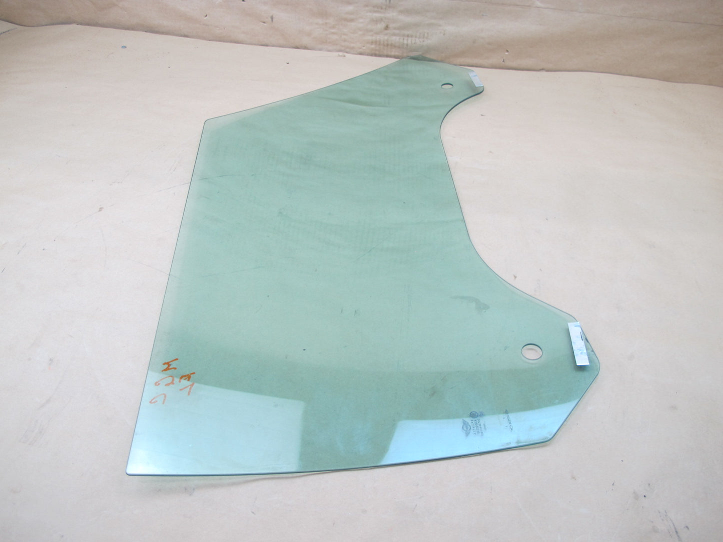 02-08 MINI COOPER R50 R53 R52 FRONT LEFT DRIVER DOOR WINDOW GLASS OEM