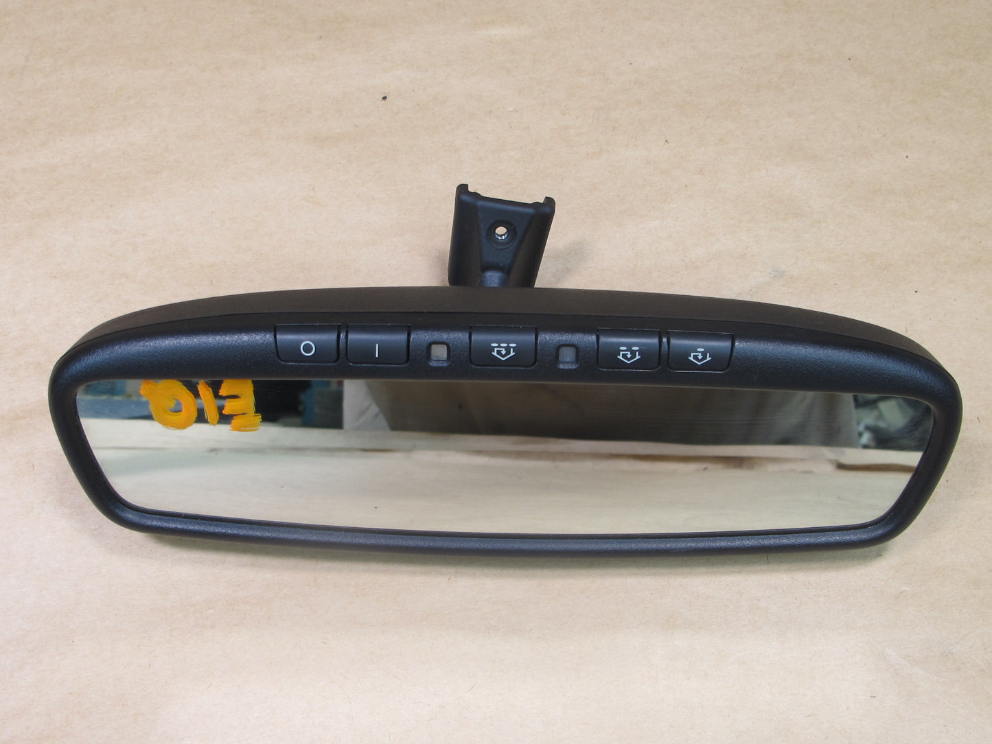 2013-2020 INFINITI JX35 QX60 UPPER INTERIOR REAR VIEW MIRROR HOME LINK BLACK