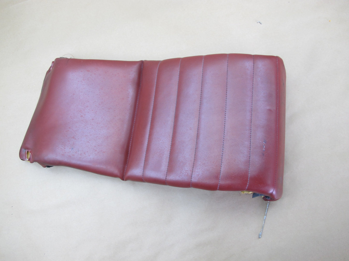 90-96 NISSAN Z32 300ZX FRONT RIGHT SEAT CUSHION BACK HEADREST TRIM SET RED OEM