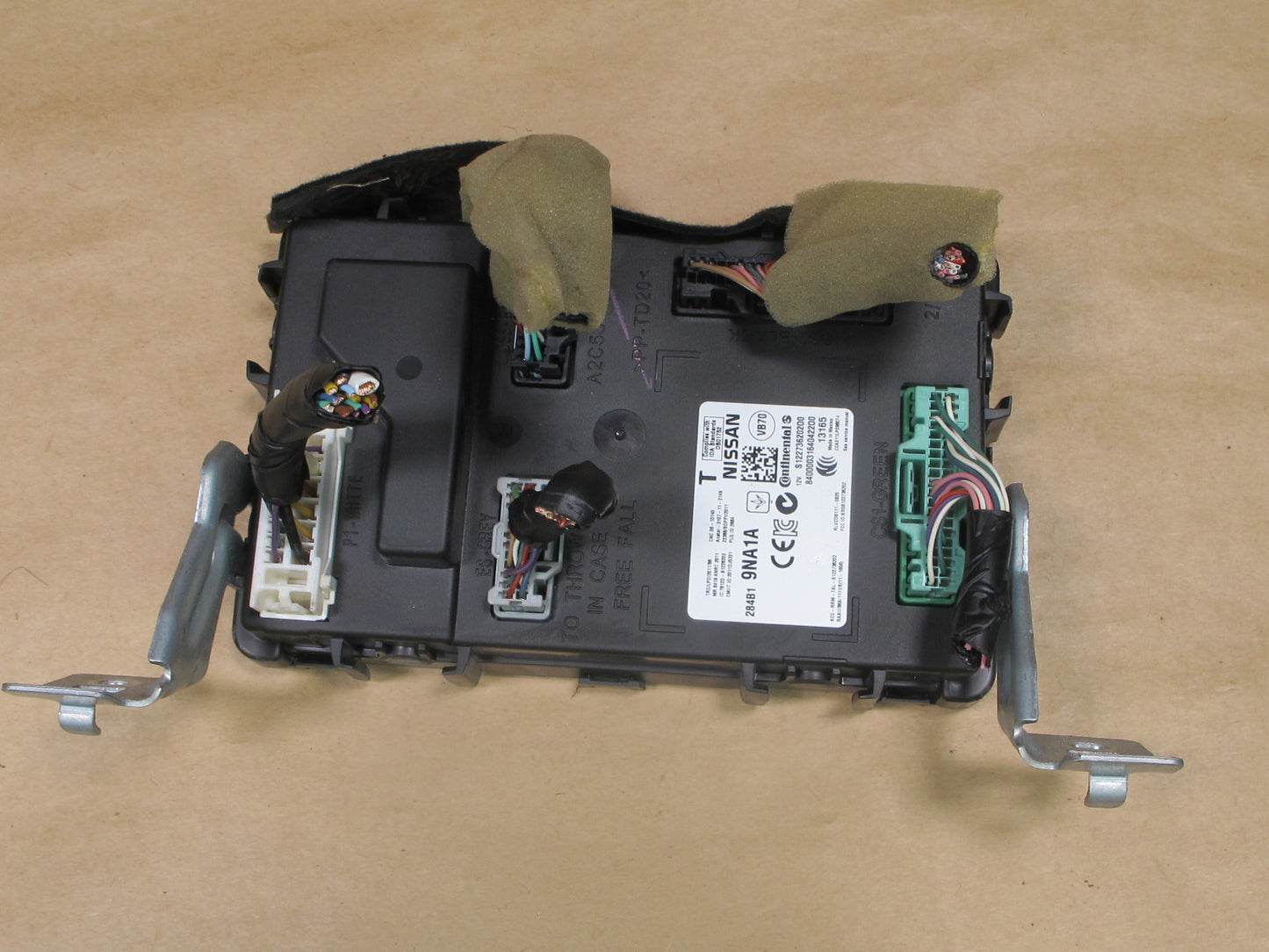 2013-2015 INFINITI JX35 QX60 CHASSIS BODY CONTROL FUSE POWER MODULE 284B19NA1A