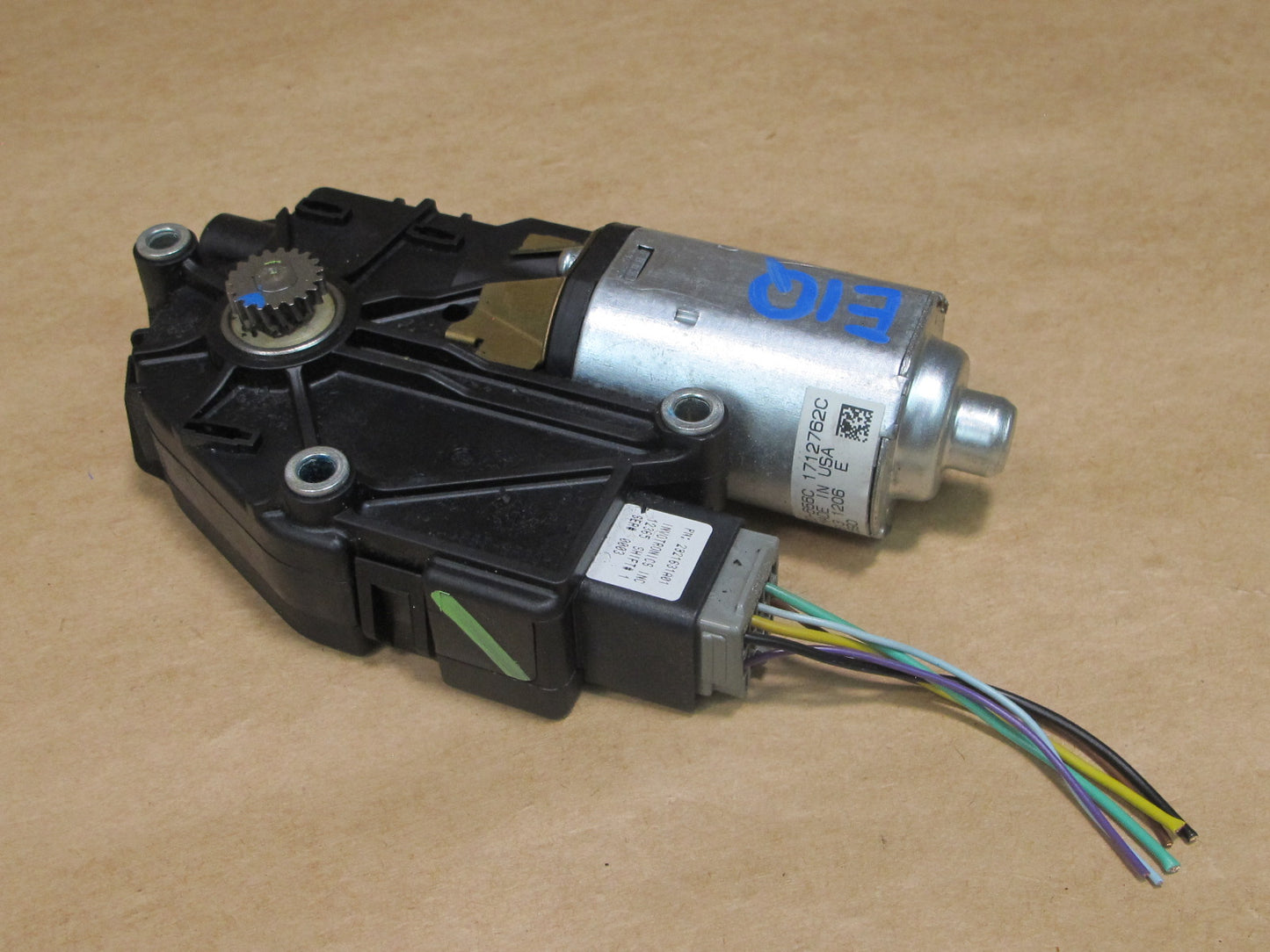 2013-2020 INFINITI JX35 QX60 UPPER SUN MOON ROOF POWER MOTOR