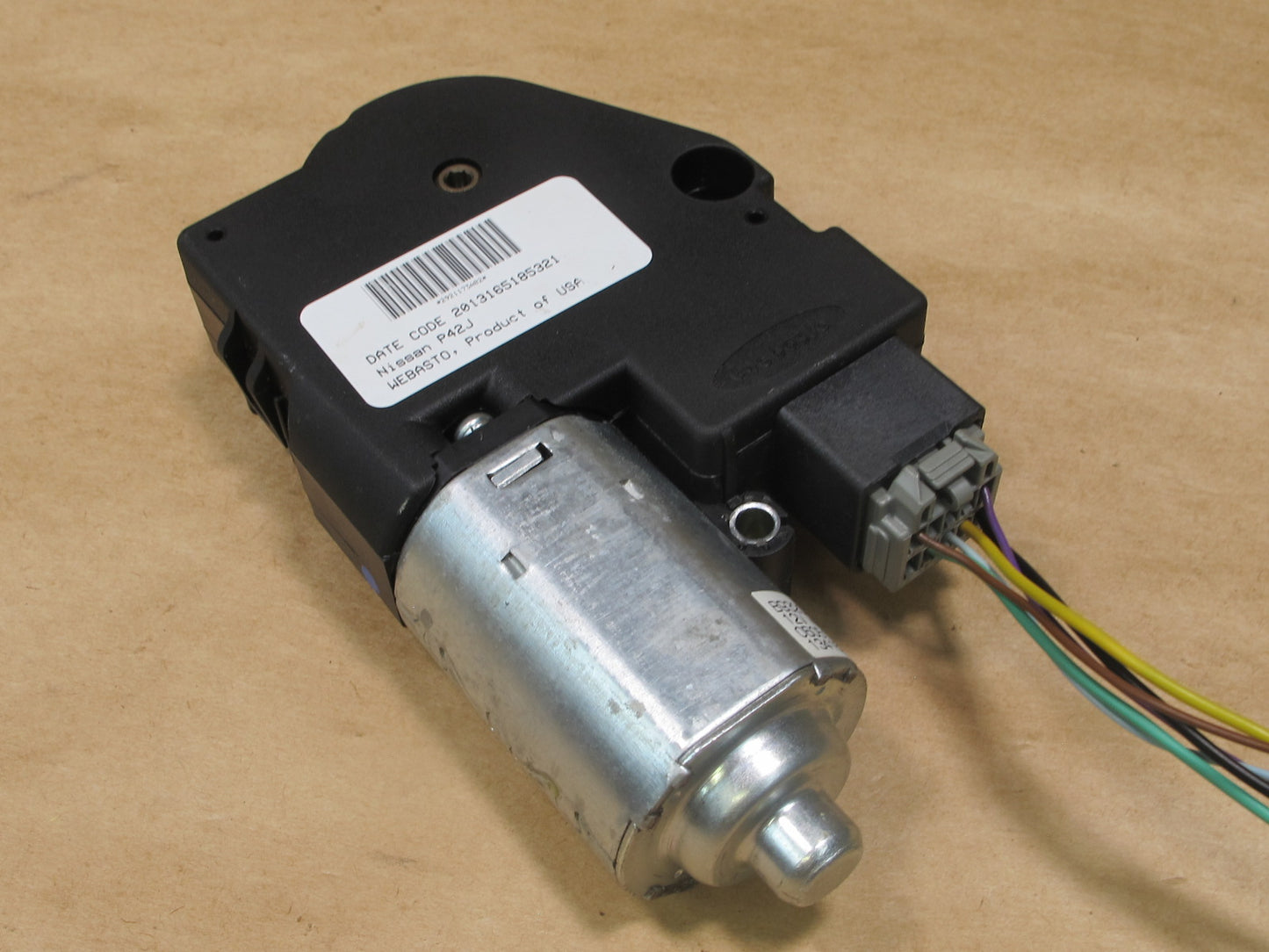 2013-2020 INFINITI JX35 QX60 UPPER SUN MOON ROOF POWER MOTOR