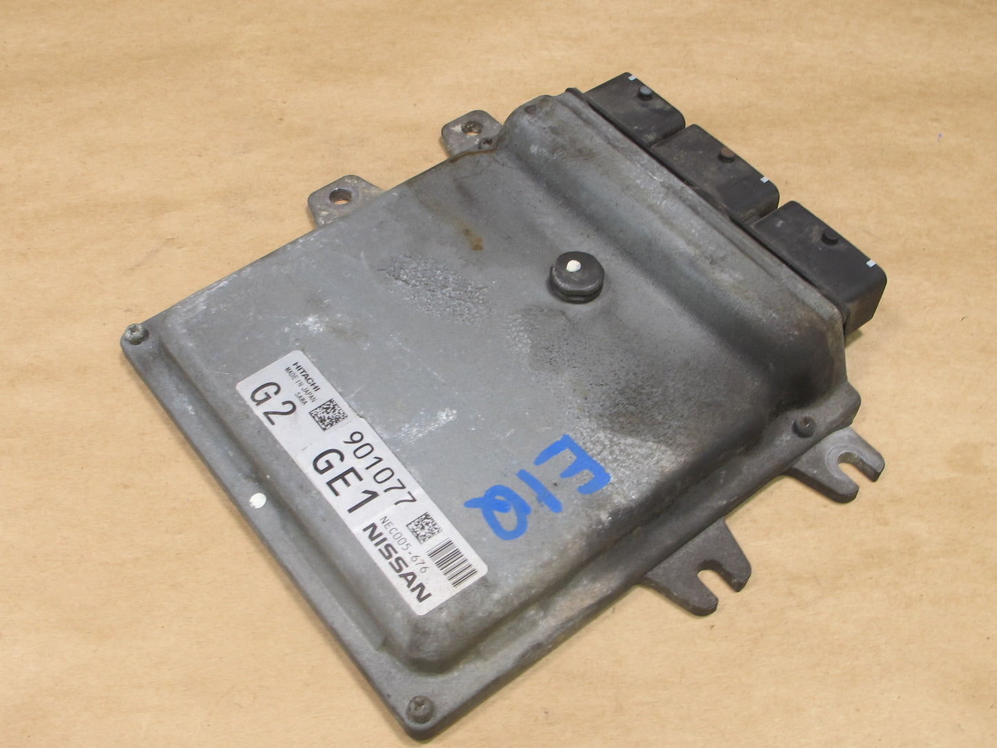 2014 INFINITI QX60 ECU ENGINE COMPUTER CONTROL MODULE UNIT ECM NEC005-676