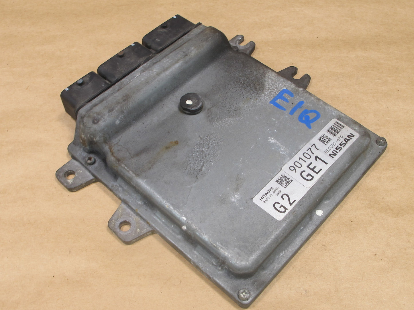 2014 INFINITI QX60 ECU ENGINE COMPUTER CONTROL MODULE UNIT ECM NEC005-676