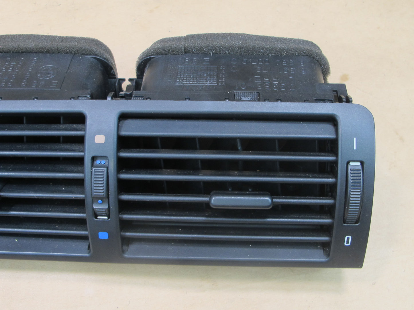 01-06 BMW E46 3-SERIES SET OF 3 DASH FRONT LEFT CENTER RIGHT AIR VENT OEM