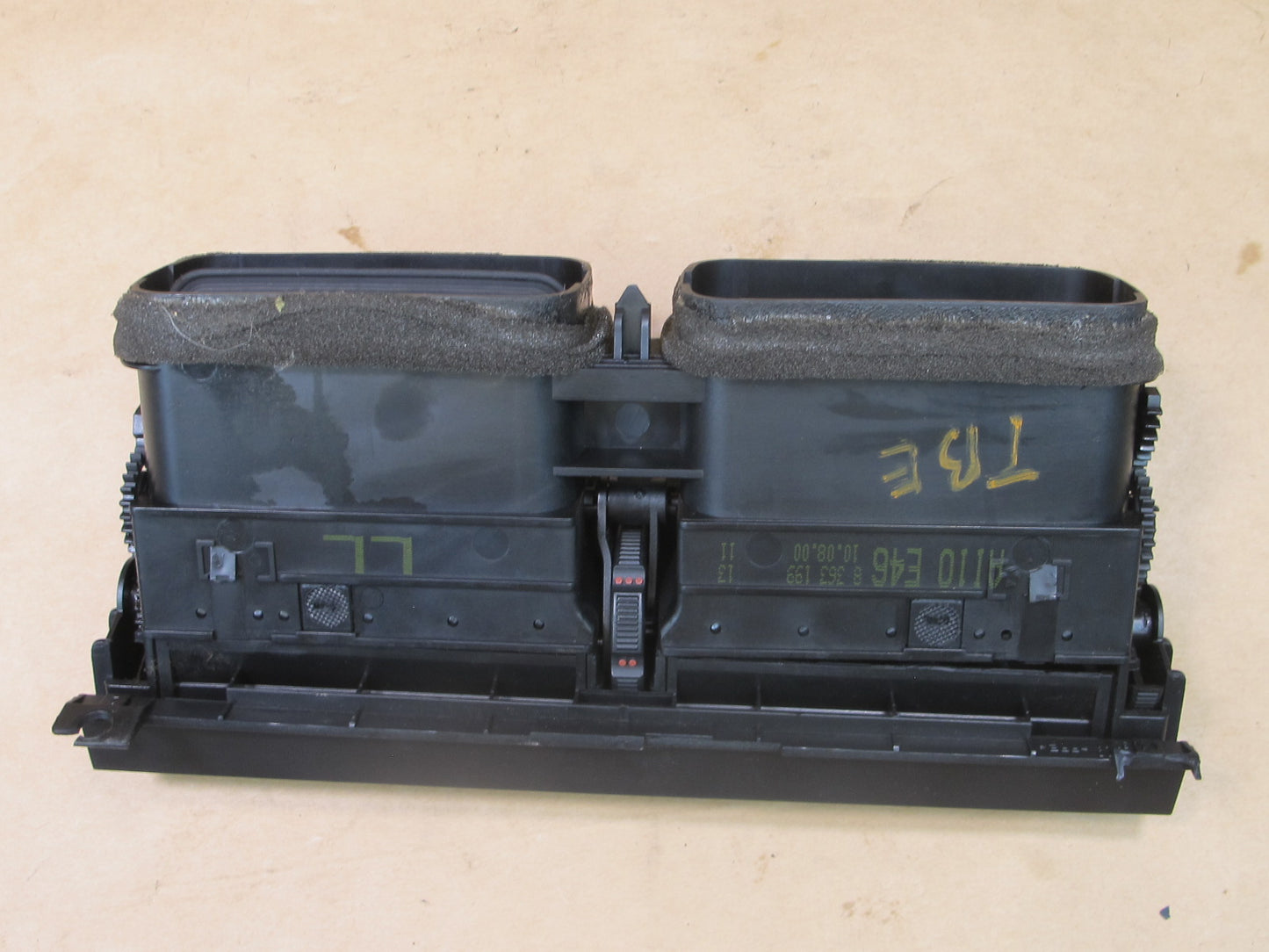 01-06 BMW E46 3-SERIES SET OF 3 DASH FRONT LEFT CENTER RIGHT AIR VENT OEM