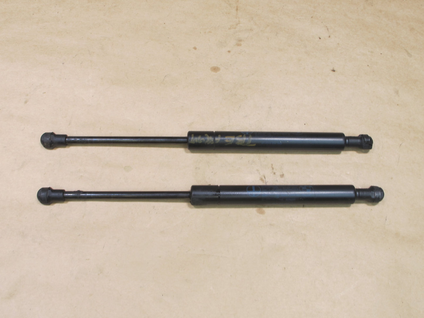 01-06 BMW E46 3-SERIES SET OF 2 FRONT HOOD SHOCK STRUT SUPPORT OEM