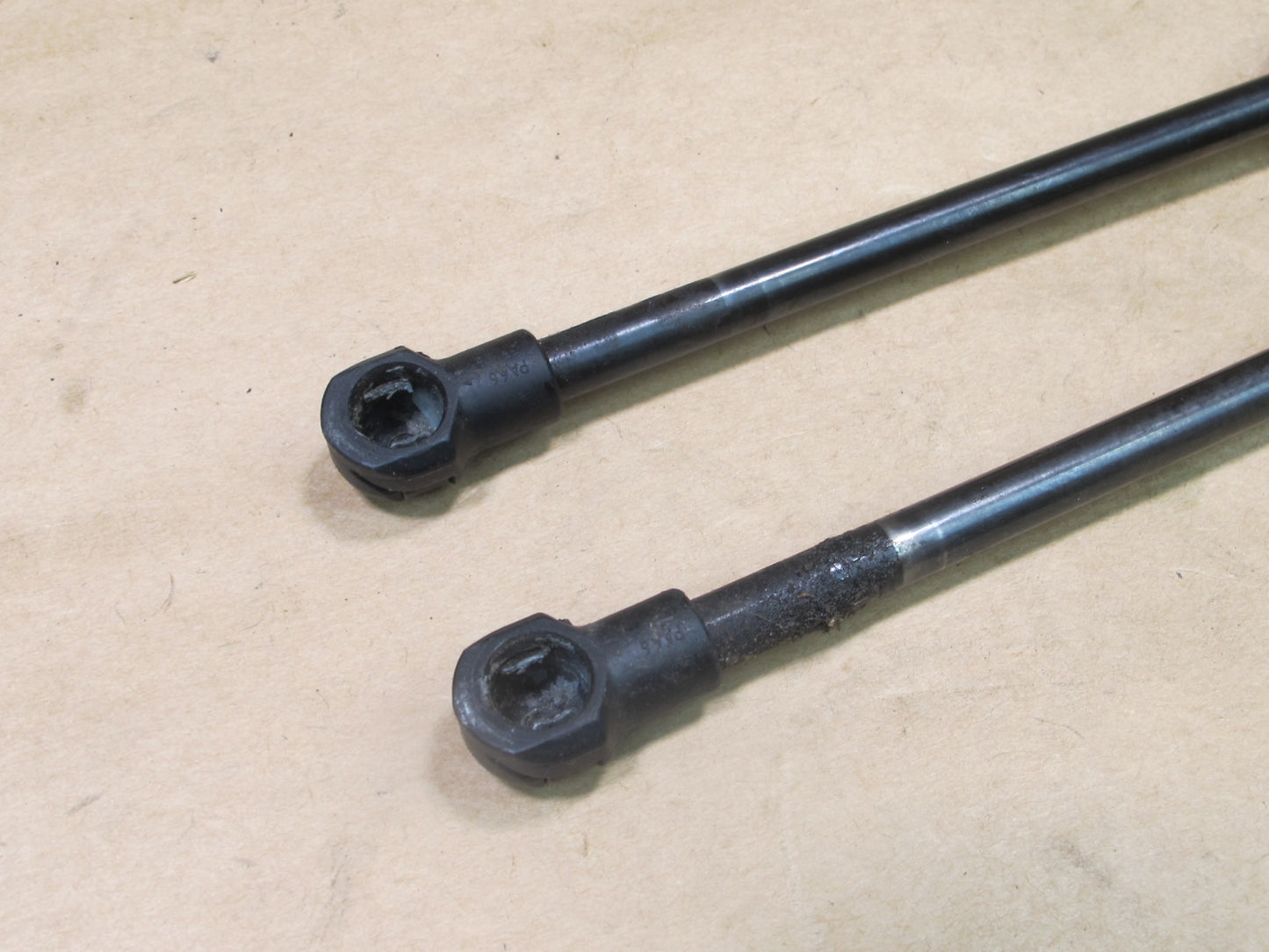 01-06 BMW E46 3-SERIES SET OF 2 FRONT HOOD SHOCK STRUT SUPPORT OEM