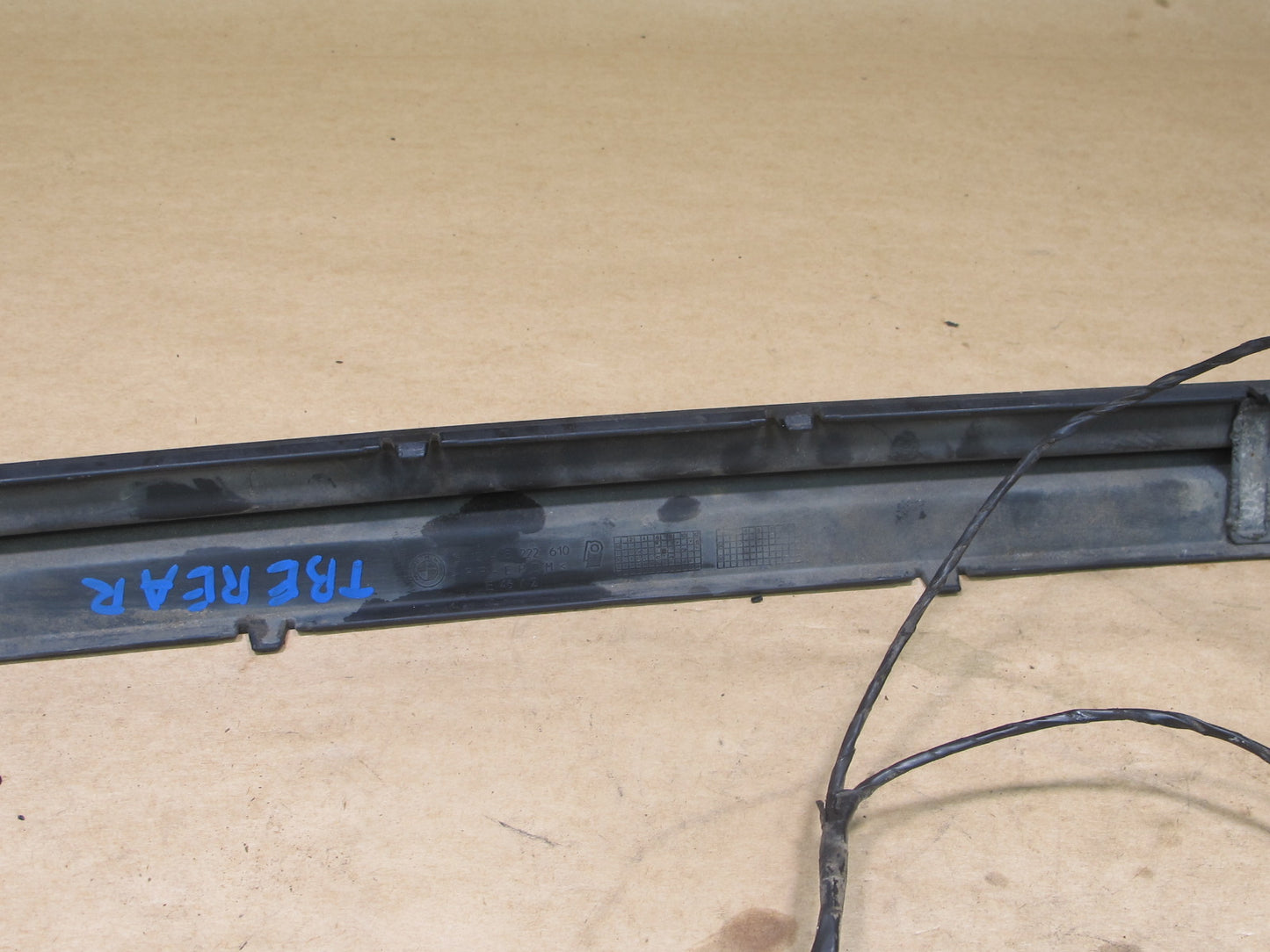 01-03 BMW E46 COUPE CONVERTIBLE REAR BUMPER PDC PARKING SENSOR PANEL OEM