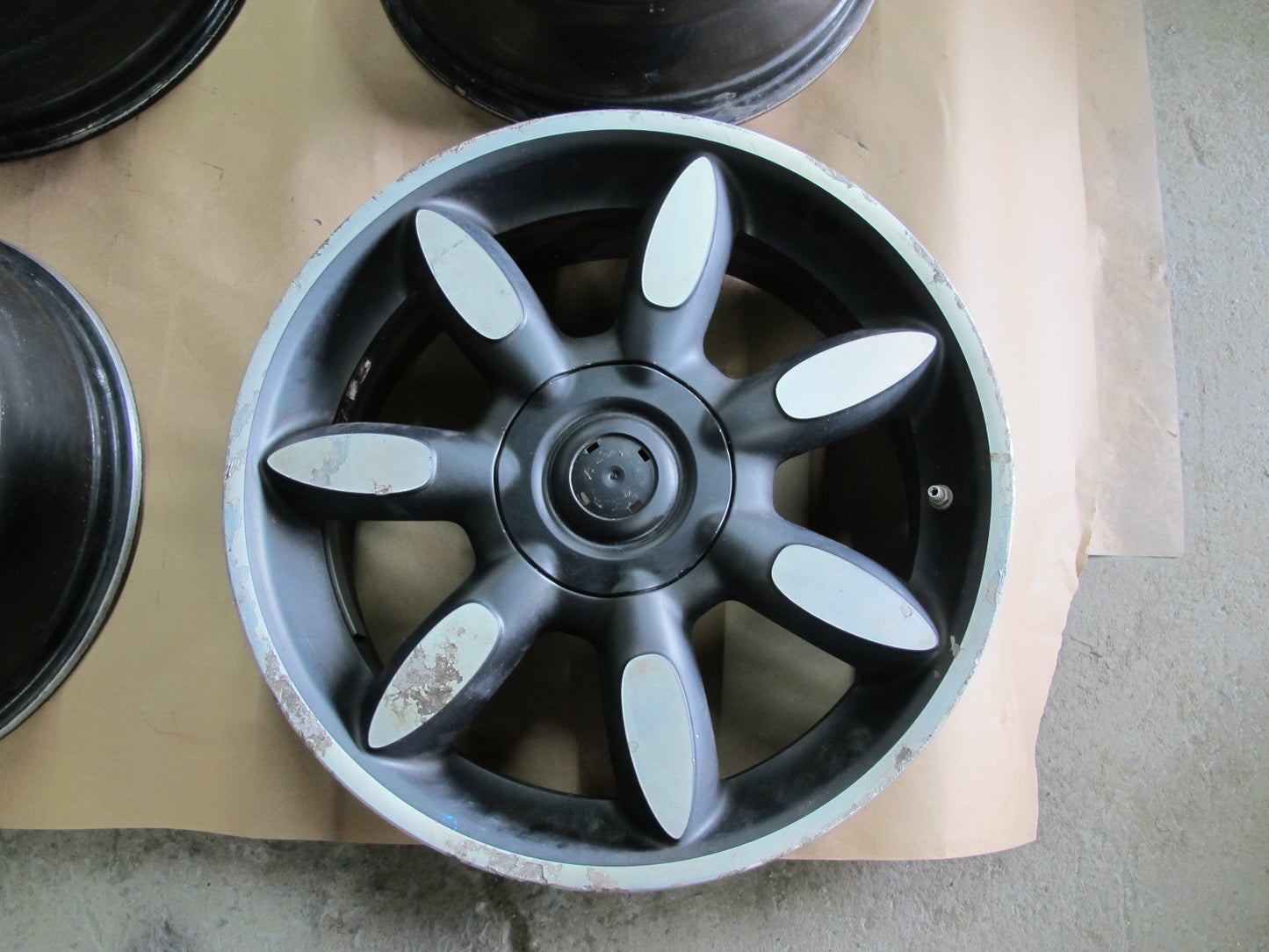 02-15 MINI R53 R55 R56 R57 R52 SET OF 4 SIDEWALK R17" WHEEL RIM 17x7J ET48 OEM